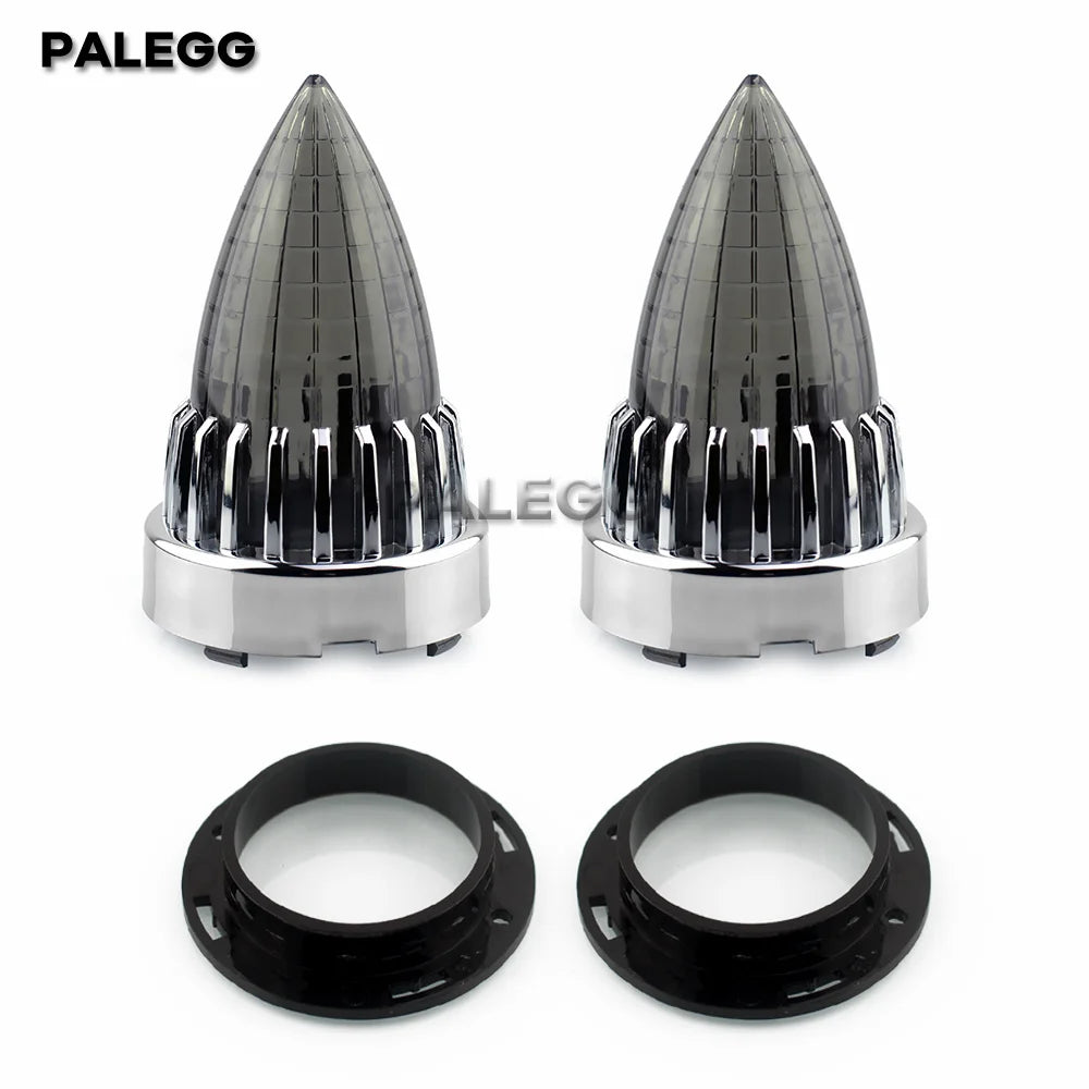 Cabochons de clignotant 3 1/4 pour Harley Touring - vue 9