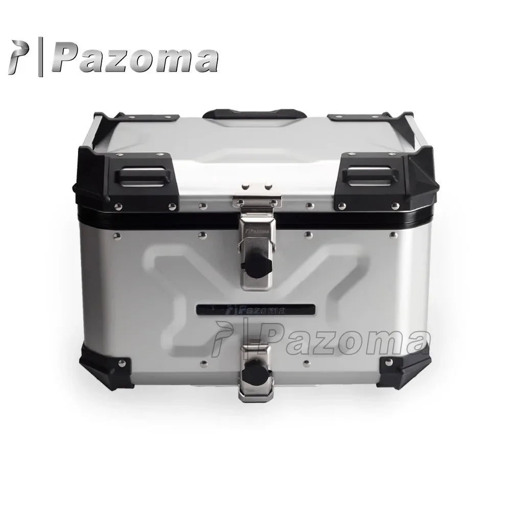 Top case en aluminium noir avec doublure pour Harley Pan America - vue 3