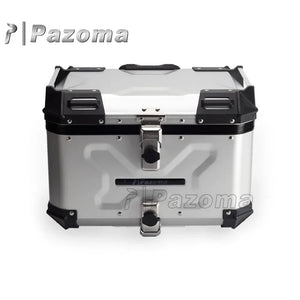 Top case en aluminium noir avec doublure pour Harley Pan America - vue 3
