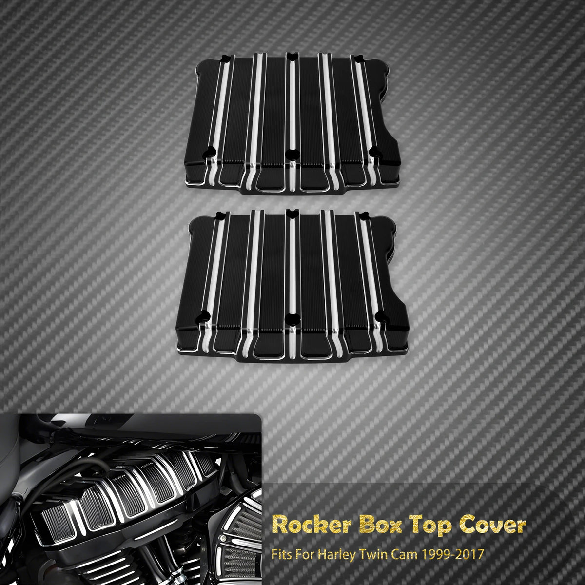 Couvercles supérieurs de culbuteurs pour Harley Twin Cam - vue 6
