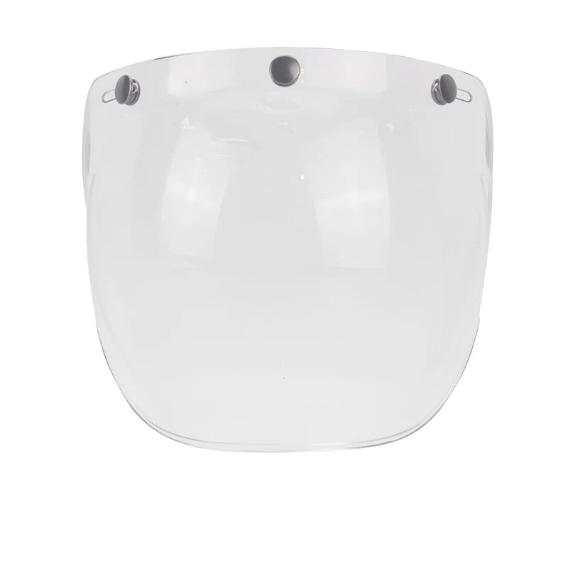 Écran solaire bulle rétro pour casque moto - vue - vue 6