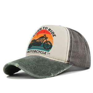 Casquette baseball rétro délavée - vue - vue 6
