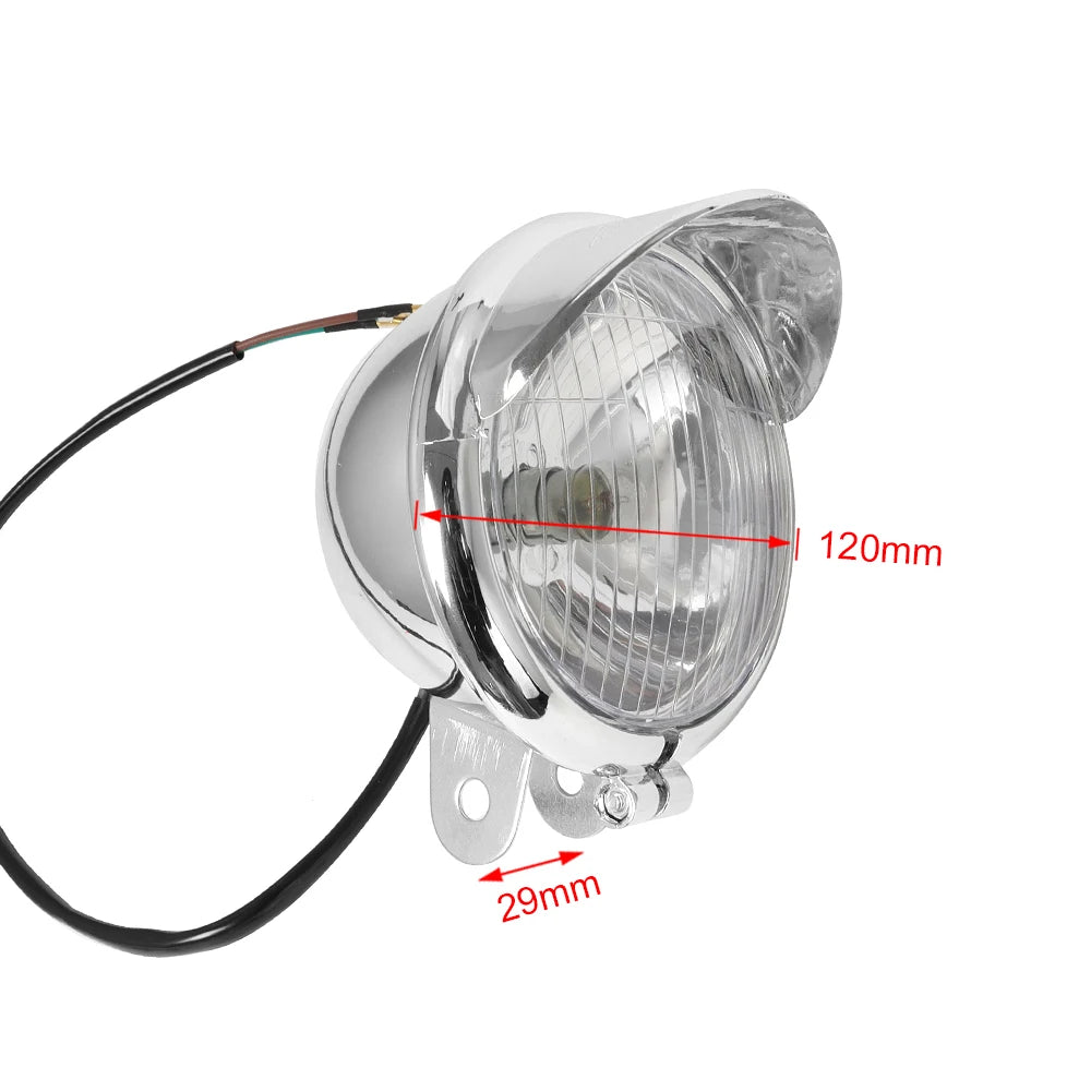 Feux additionnels chromés pour Harley - vue 6