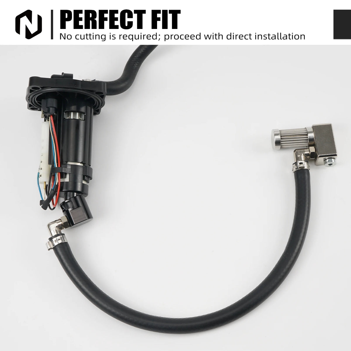 Kit tube d'extension de réservoir d'essence NICECNC pour moto tout-terrain - vue 2
