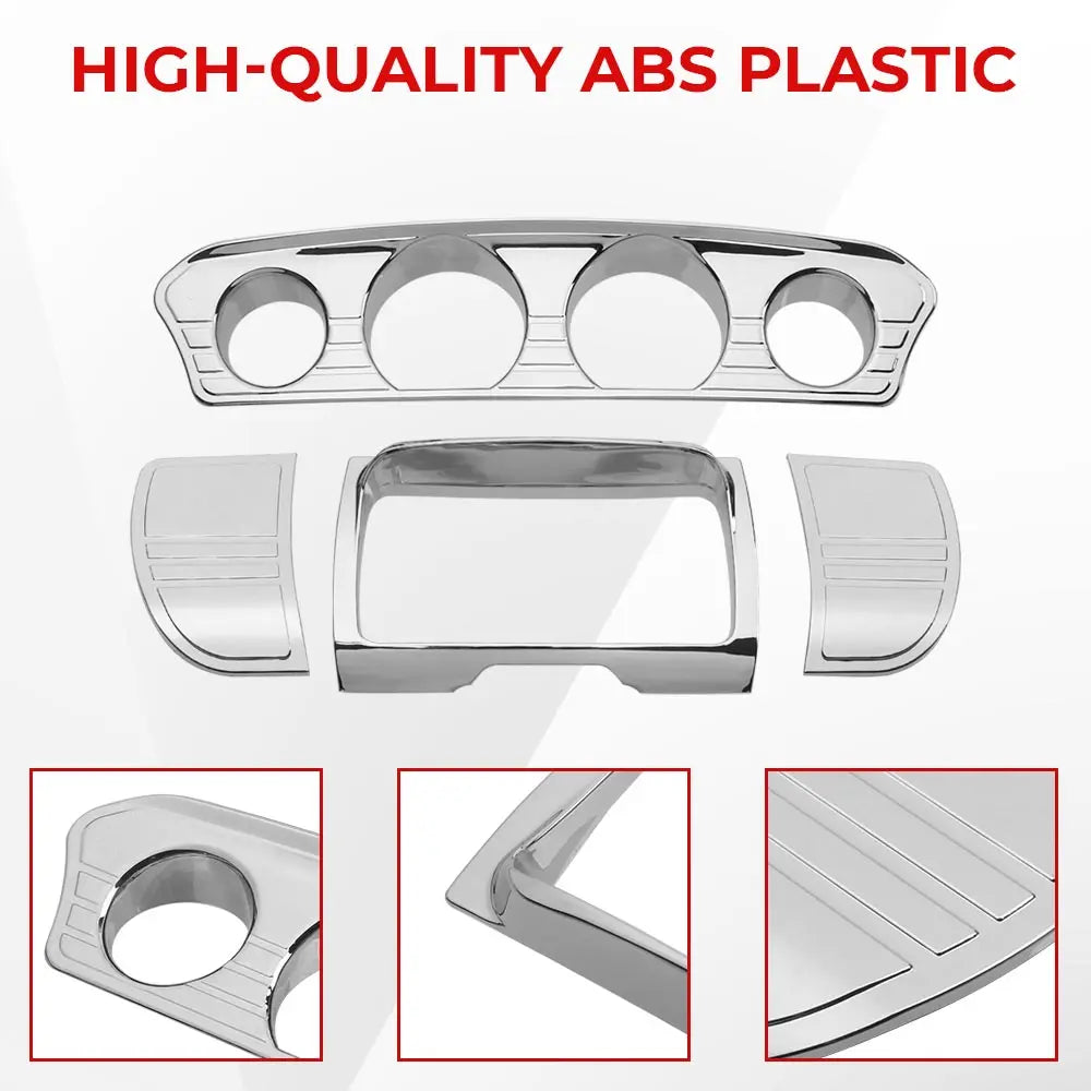 Kit garnitures de carénage chromées pour Harley Touring - vue 3