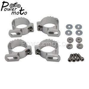Colliers de fourche pour bulle Harley Dyna Sportster - vue 2
