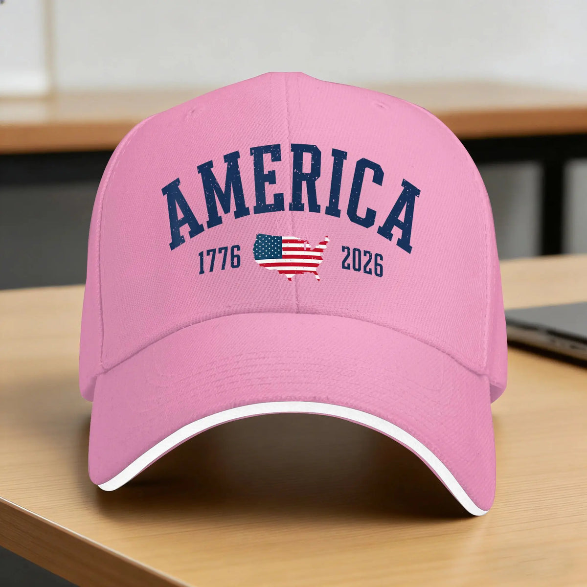 Casquette au motif drapeau américain vintage - vue 12