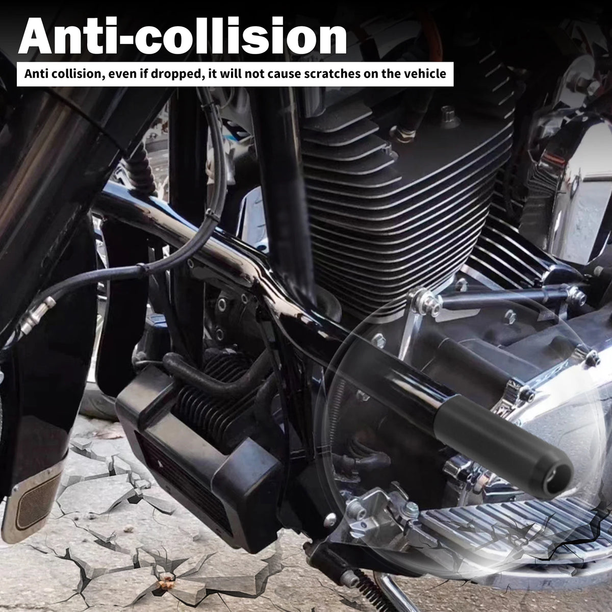 Barre de Protection Moteur Avant (Crash Bar) - Harley-Davidson Touring 2014 et plus – photo 5/7
