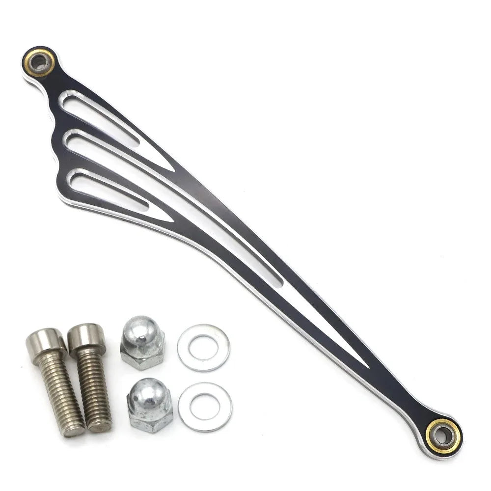 Levier de sélecteur de vitesses CNC en aluminium pour Harley-Davidson Touring, Road King & Softail – photo 3/6