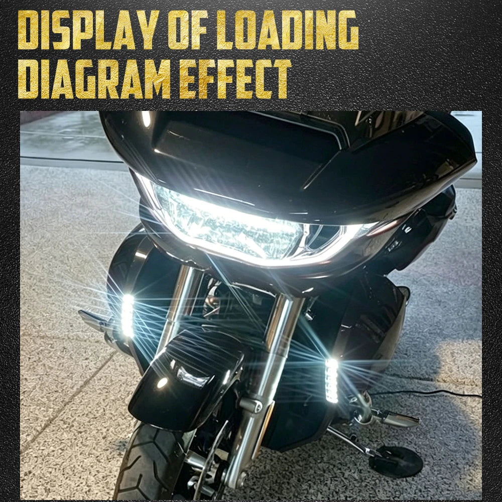 Kit Carénages Bas Prolongés avec Feux LED Intégrés - Harley-Davidson Touring CVO 2023, FLHX/FLTRX 2024, FLHXU 2025 – photo 2/7