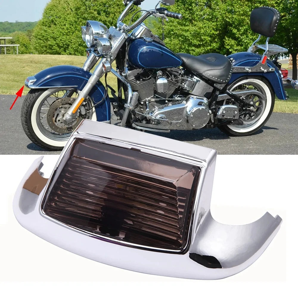 Feu de garde-boue LED pour Harley Road King Electra Glide - vue 1