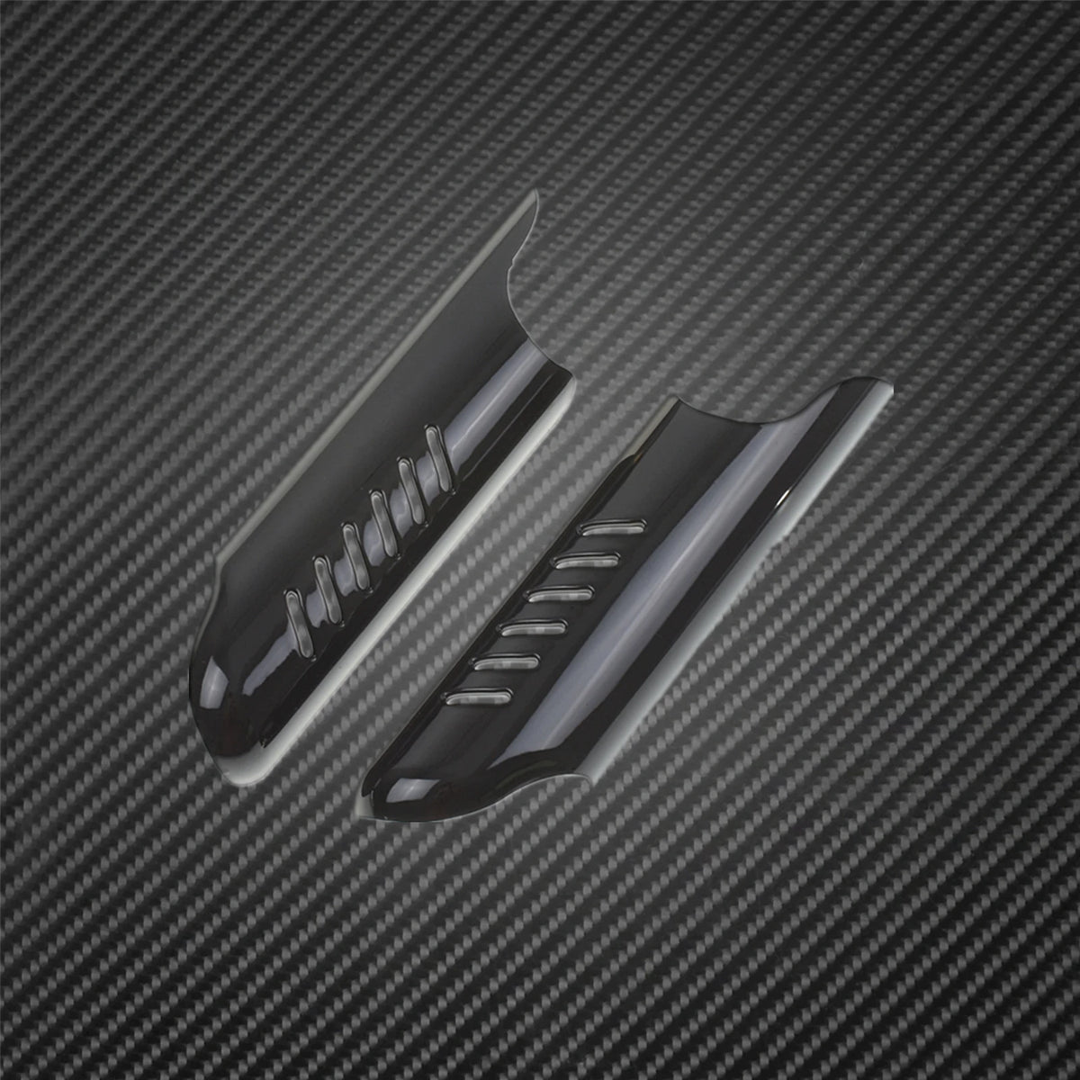 Caches de Bas de Fourche (2 pièces) - Harley-Davidson Touring FLHT, Road King, Street Glide, Road Glide 2000-2013 – photo 2/8