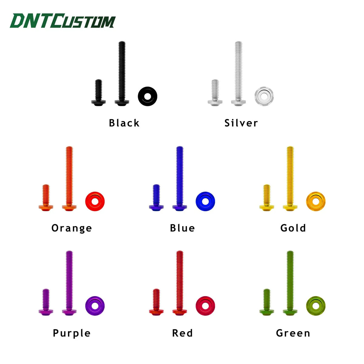 Vis colorées de pare-brise pour Harley-Davidson Street Glide - vue 1