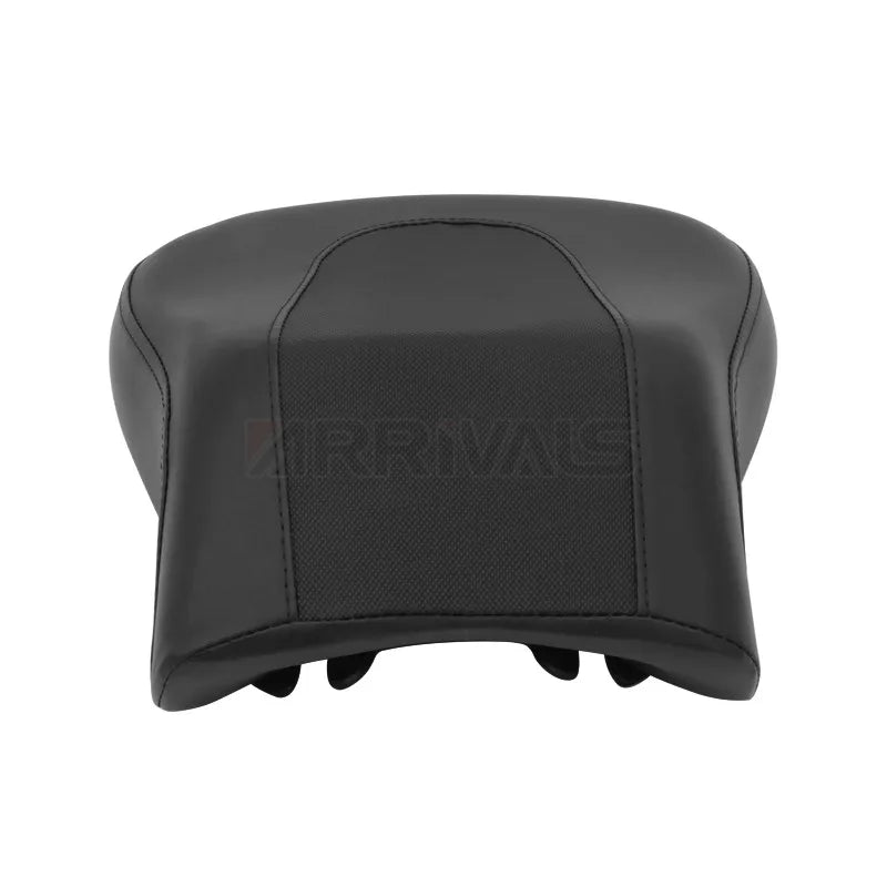 Pouf passager en similicuir noir pour Harley-Davidson Softail Fat Boy, Night Train, Springer (2006-2017)