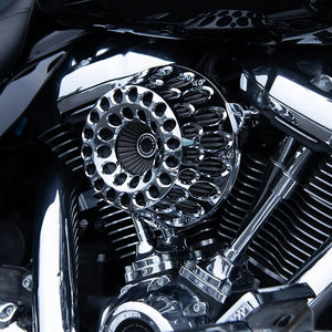 Air cleaner CNC aluminium pour Harley Touring Softail M8 - vue 2