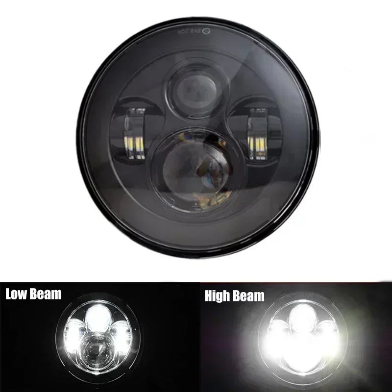 Phare LED 7 pouces pour Harley Softail - vue 12
