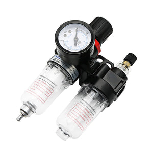 Filtre Régulateur de Pression Air Comprimé AFC2000/AFR2000 + AL2000 G1/4 (Séparateur Eau/Huile) – photo 4/6