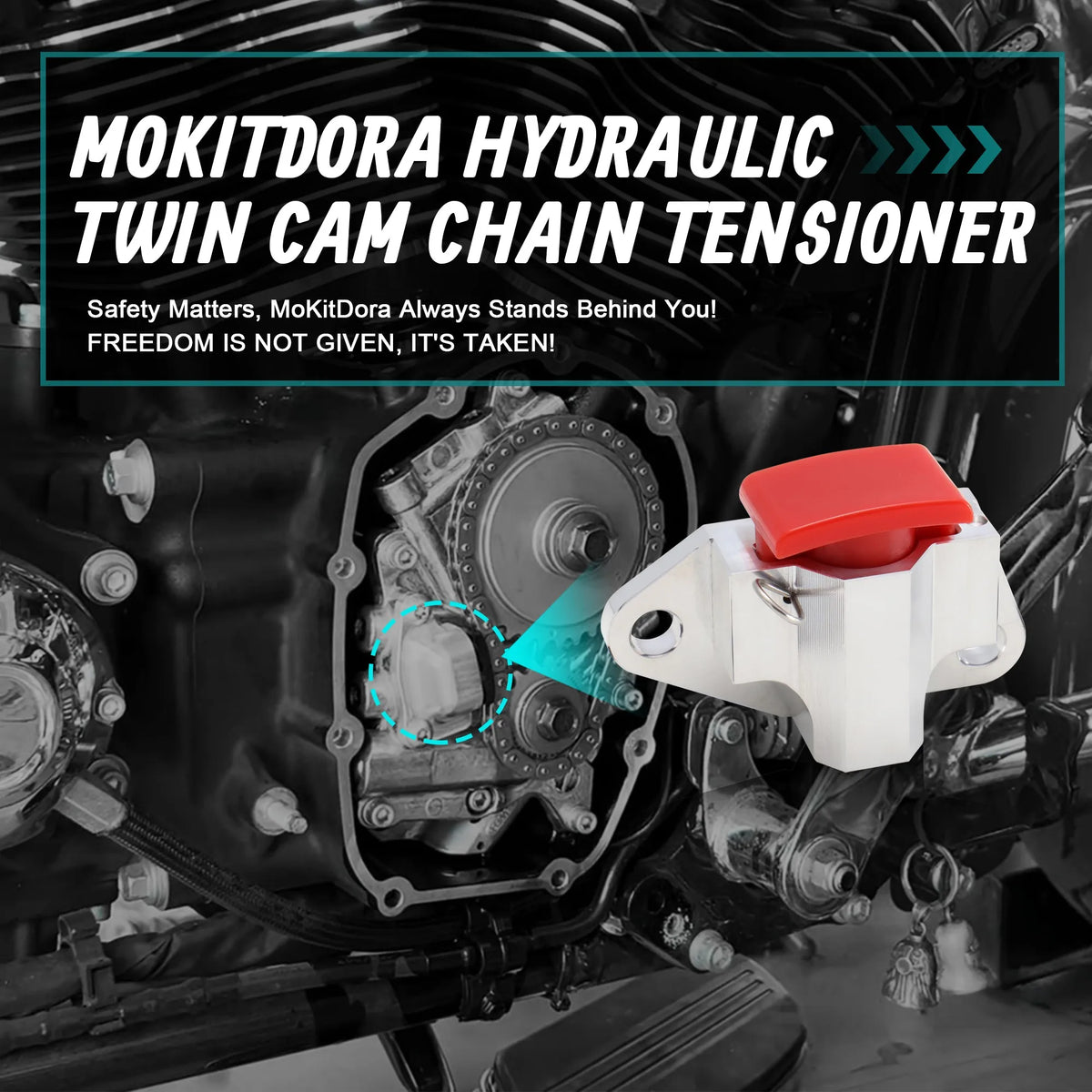 Tendeur de Chaîne de Distribution Hydraulique - Harley-Davidson M8 Touring et Softail 2017 et plus – photo 2/6