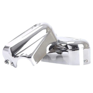 Caches d'axe arrière chromés pour Harley Softail Deluxe - vue 6