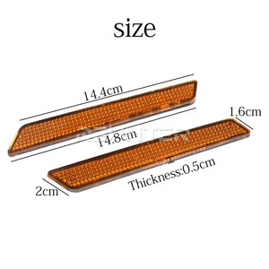 Réflecteurs de Protection pour Sacoches Rigides Harley Touring Electra Street Glide Road King CVO 2014-2024 - vue 6