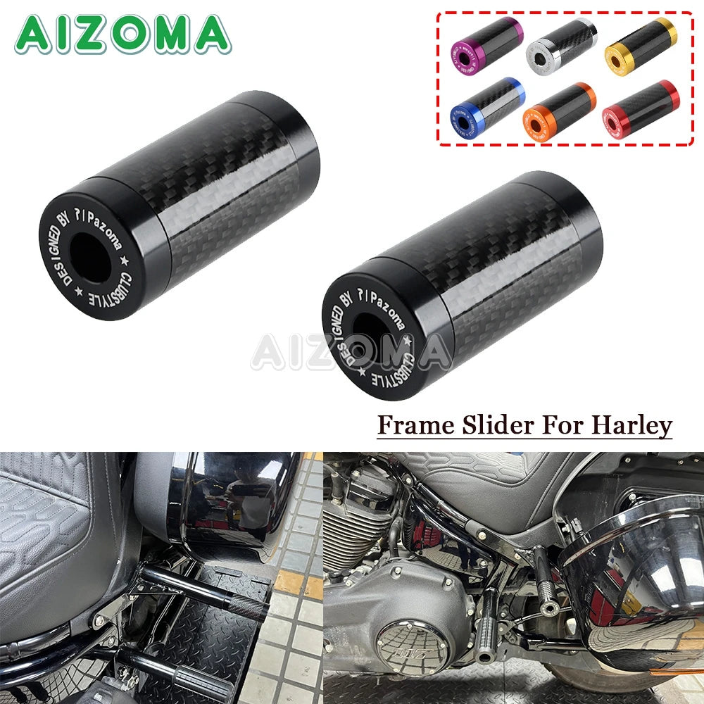 Embout de protection (slider) pour barre de crash - Harley Softail Low Rider ST 117 FXLRST – photo 1/13