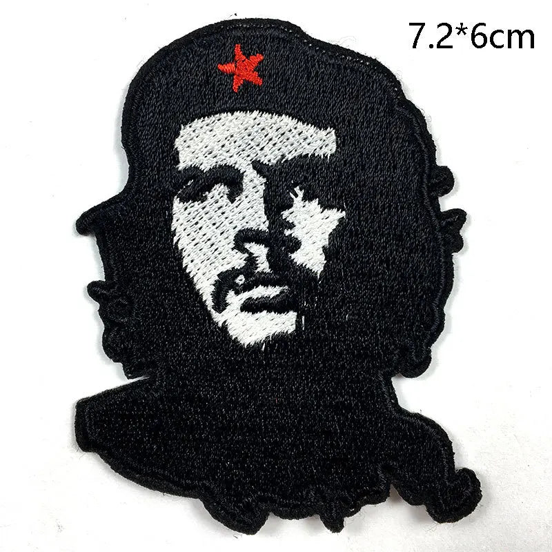 Écusson brodé portrait Che Guevara à coudre ou repasser - vue 3
