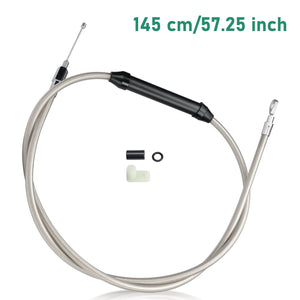 Câble d'Embrayage Tressé Inox Rallongé - Harley-Davidson Sportster XL 1986-2013 et Plus – photo 9/10