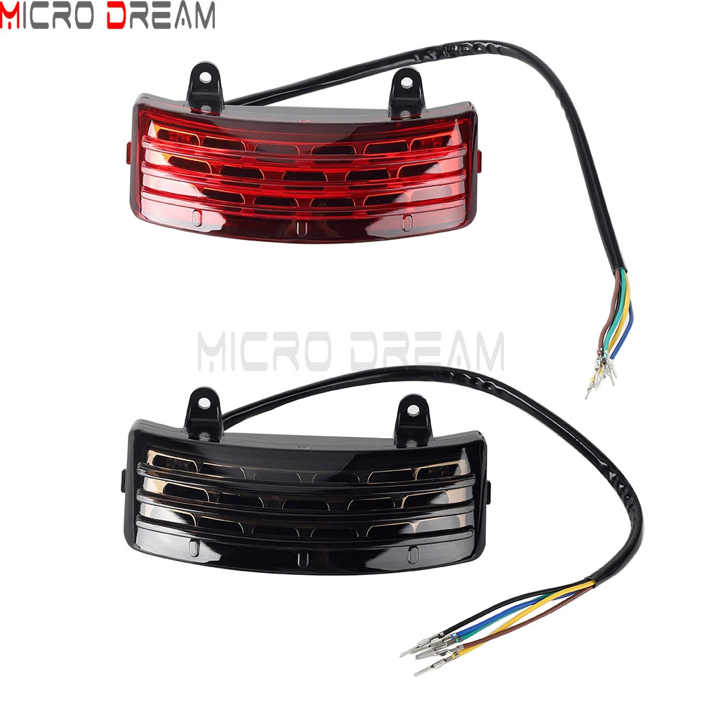 Feu arrière LED tri-bar pour Harley Street Glide Road Glide - vue 2