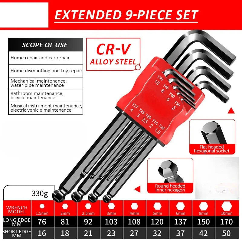 Jeu de clés Allen et Torx pour Harley Davidson - vue 11