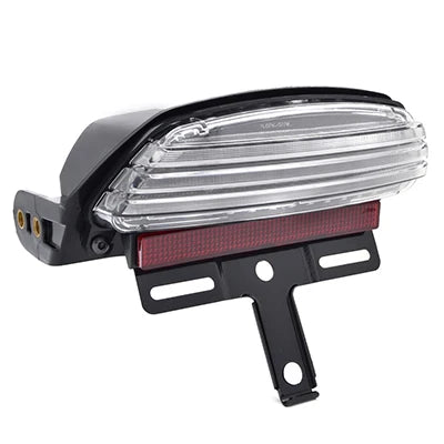 Feu arrière tri-bar LED avec support de plaque pour Harley Softail - vue 9