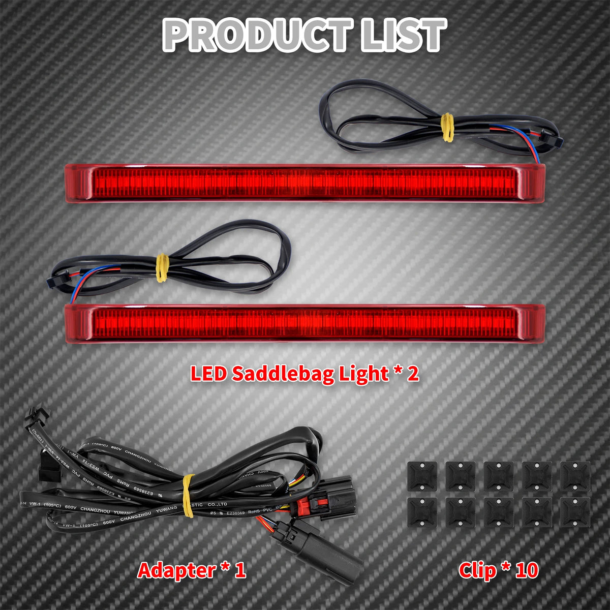 Feu à Défilement LED pour Sacoches (Frein/Clignotant) - Harley-Davidson Touring 2014 et plus – photo 8/8
