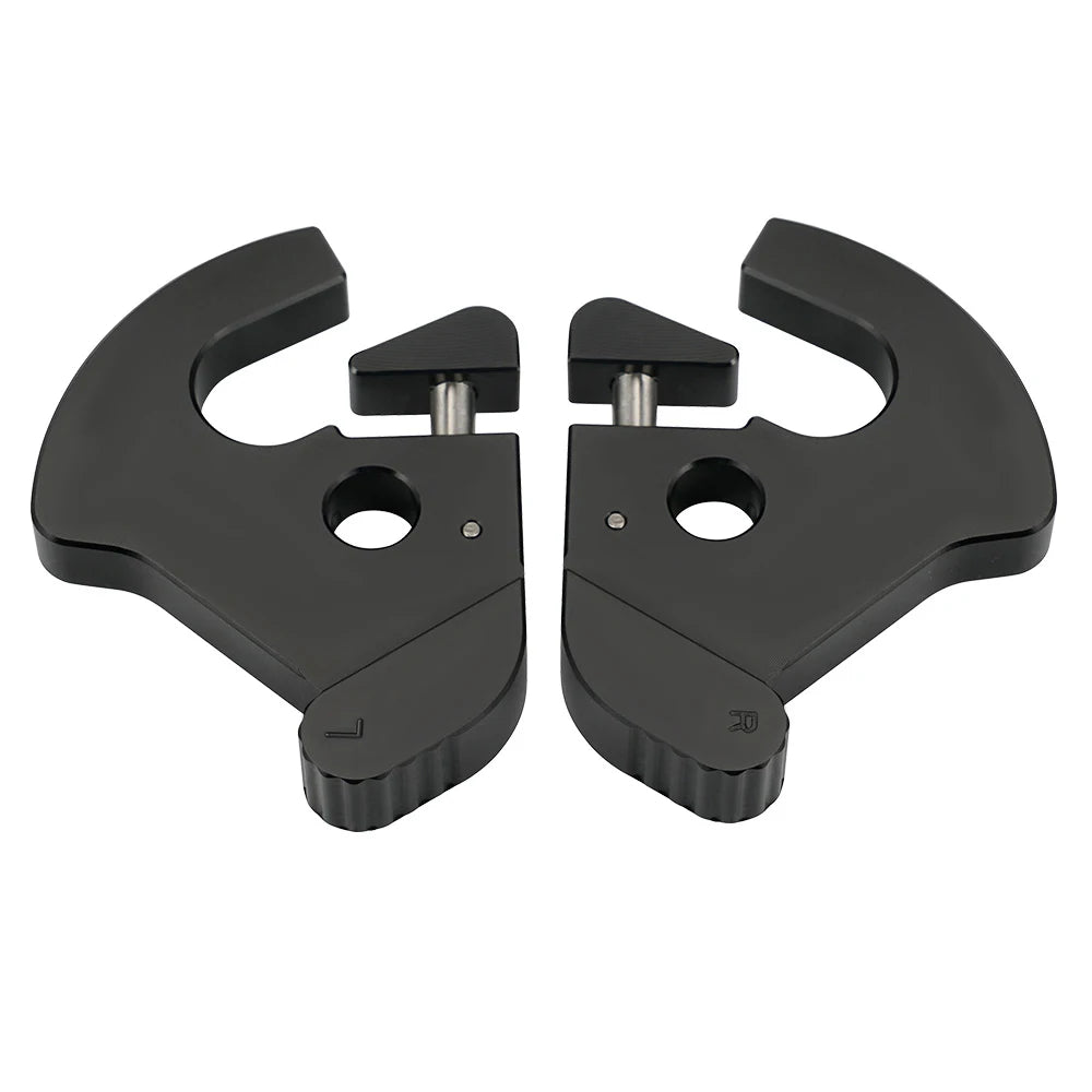 Kit de Loquets Rotatifs pour Support de Sacoches/Sissy Bar CNC pour Harley – photo 4/6
