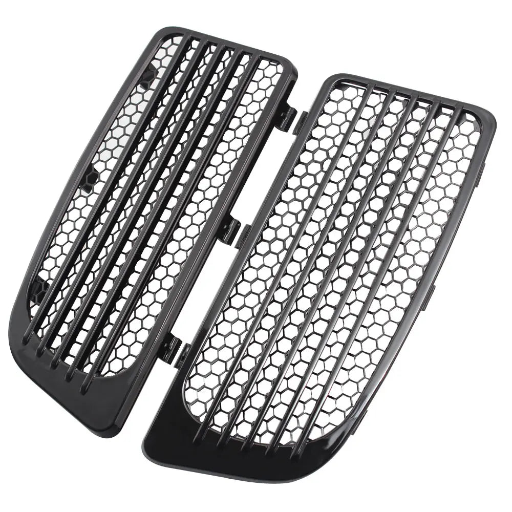 Grilles de Radiateur Chromées (Bas de Carénage) - Harley-Davidson Touring Electra Glide, Street Glide, Road King, Tri Glide 2014-2019 – photo 6/8