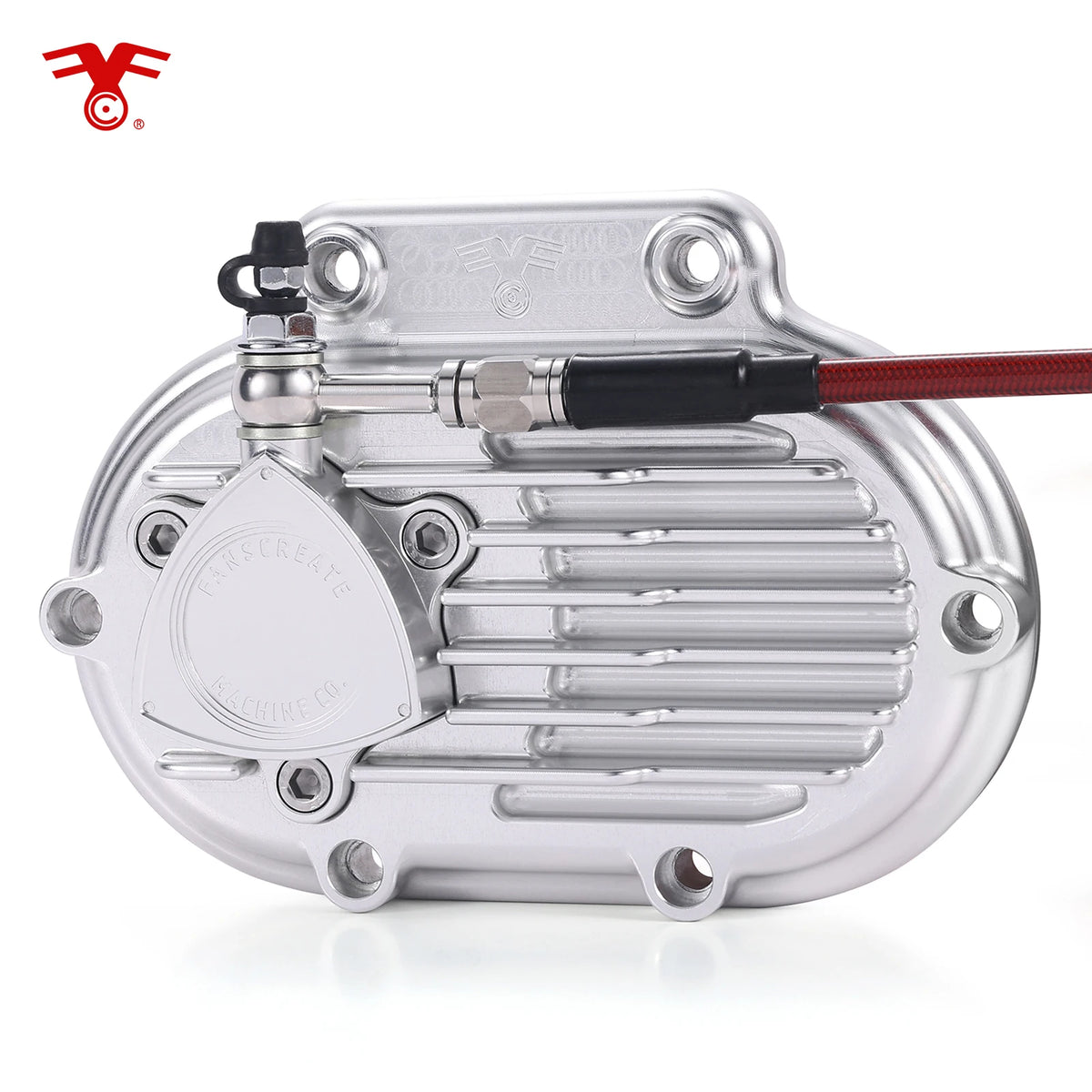 Couvercle latéral de boîte pour embrayage hydraulique Harley Touring - vue 2