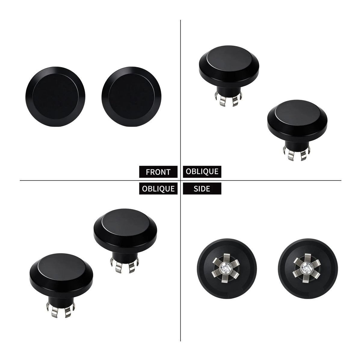 Cache d'écrou d'essieu en aluminium pour Harley-Davidson Sportster S - vue 5