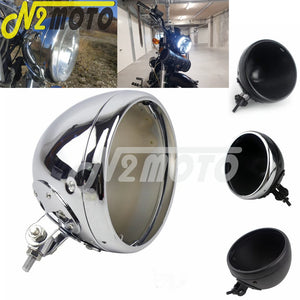 Coque de phare 7 pouces pour Harley Sportster - vue 1