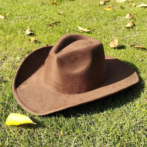 Chapeau cowboy en suédine - vue 35