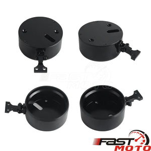 Support de compteur numérique en aluminium pour moto Harley-Davidson Softail - vue 3