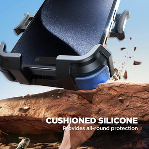 Support téléphone moto Joyroom ultra stable – fixation guidon anti-vibration pour scooter - vue 4