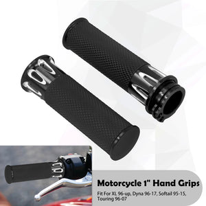 Poignées de guidon 1 po pour Harley Sportster, Dyna, Softail et Touring - vue 6