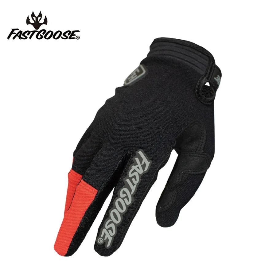 Gants moto été doigts longs - vue - vue 19