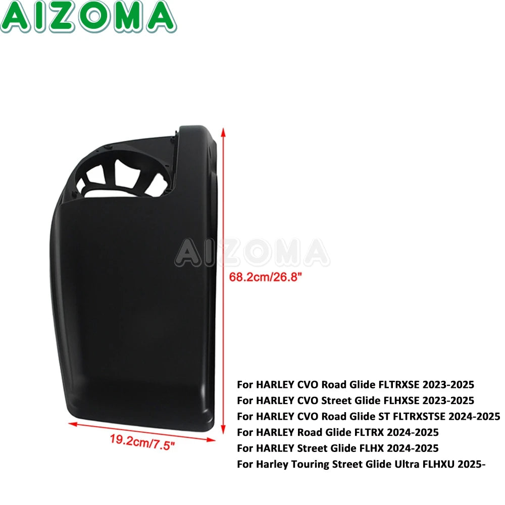Caches doubles de sacoches cavalières pour Harley Touring Street Glide 2023-2025 - vue 3