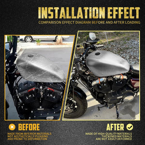 Réservoir d'Essence Injection 14,4L (3,8 Gallons) Chromé - Harley-Davidson Sportster XL 883/1200 2007-2022 – photo 3/7