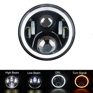 Phare LED 7 pouces pour Harley Softail - vue 9