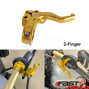 Levier d'embrayage chromé en aluminium pour moto Harley-Davidson Dyna - vue 18