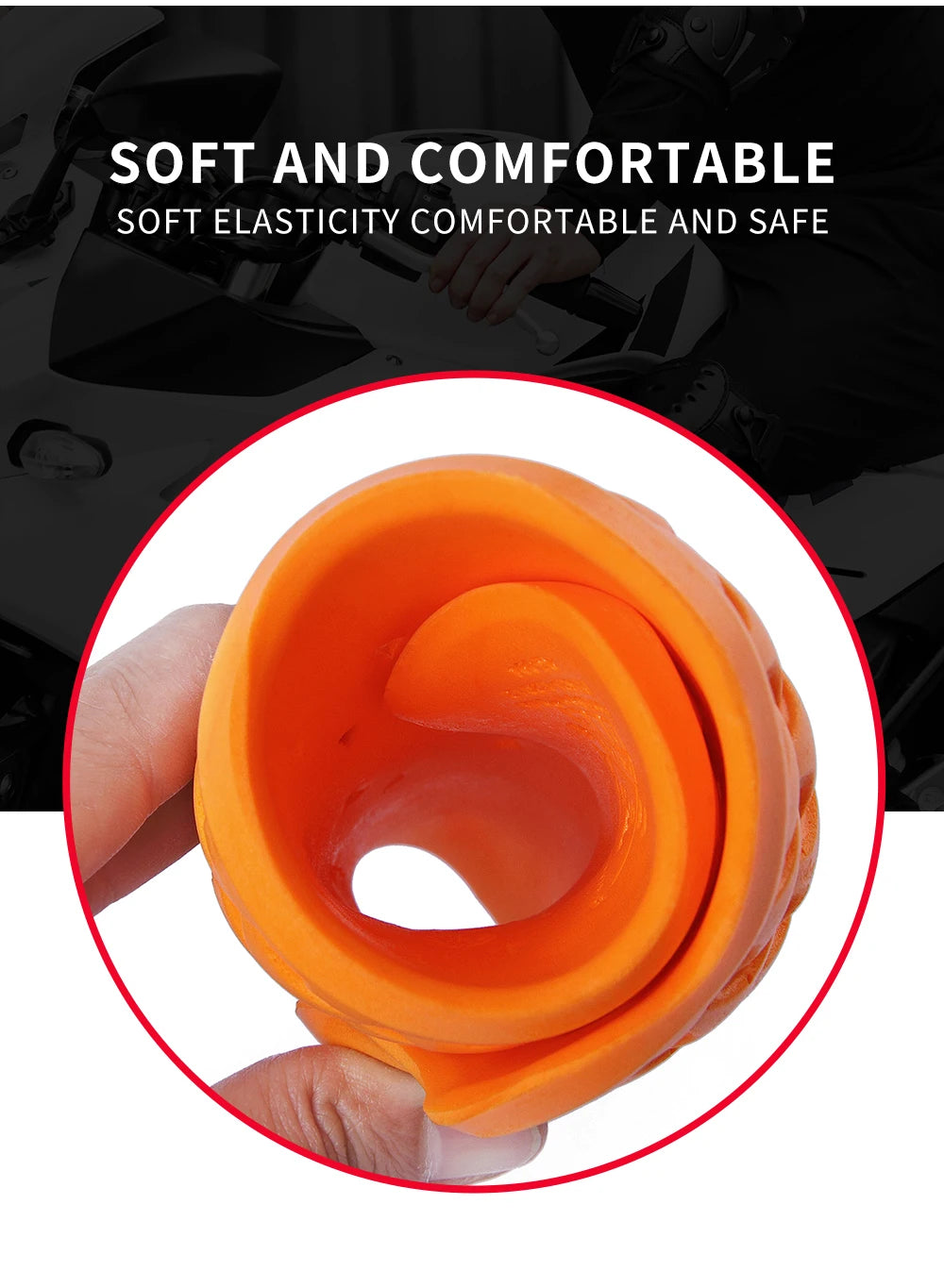 Protection dorsale moto amovible en mousse EVA - vue 6