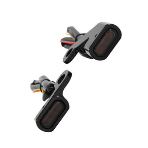 Mini clignotants avant LED pour Harley Touring Softail - vue 3