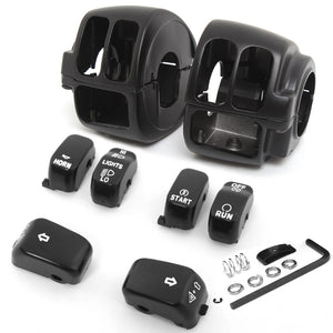 Boîtiers de commodo et boutons pour Harley Dyna, Softail et Sportster - vue 2