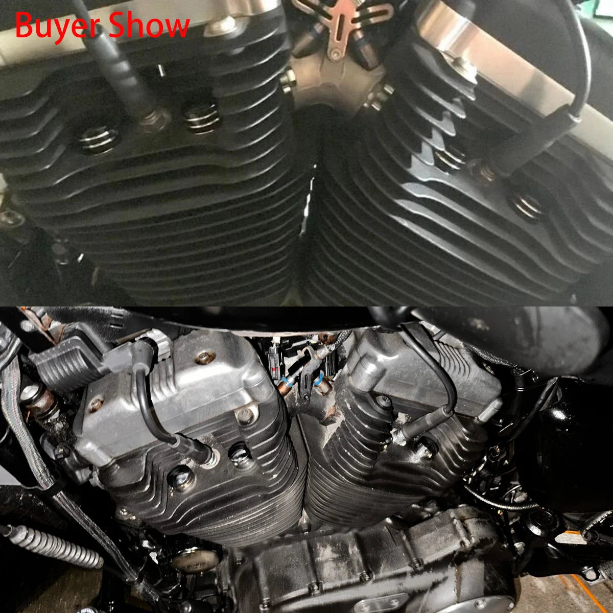 Caches de vis de culasse pour Harley Twin Cam Touring Sportster - vue 5