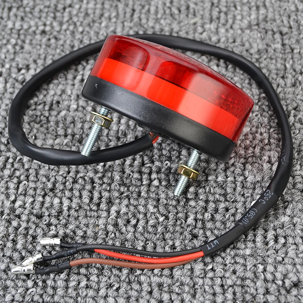 Feu arrière LED rond pour Harley bobber - vue 4